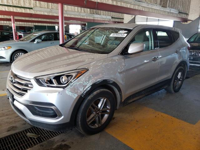 hyundai santa fe s 2018 5xyzt3lb6jg544513