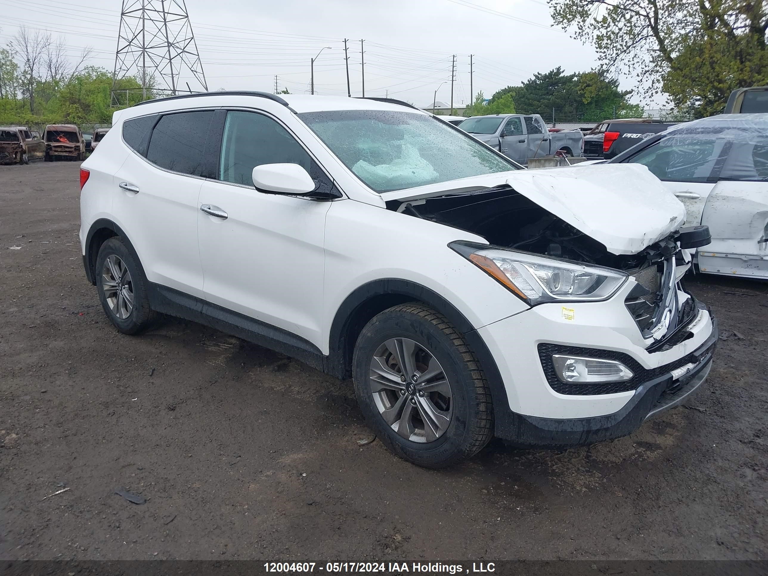 hyundai santa fe 2016 5xyzt3lb7gg344202