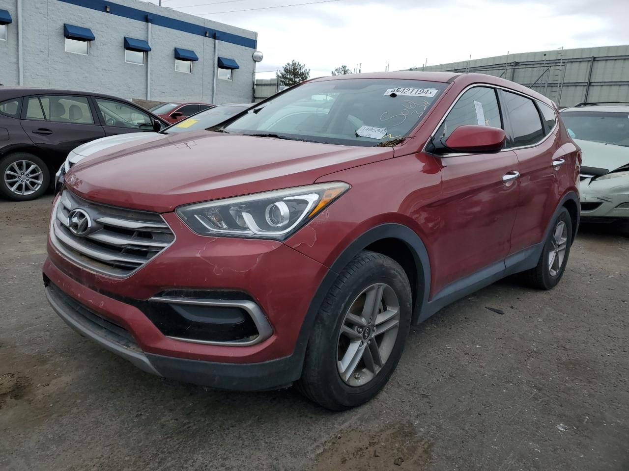 hyundai santa fe 2017 5xyzt3lb8hg413559