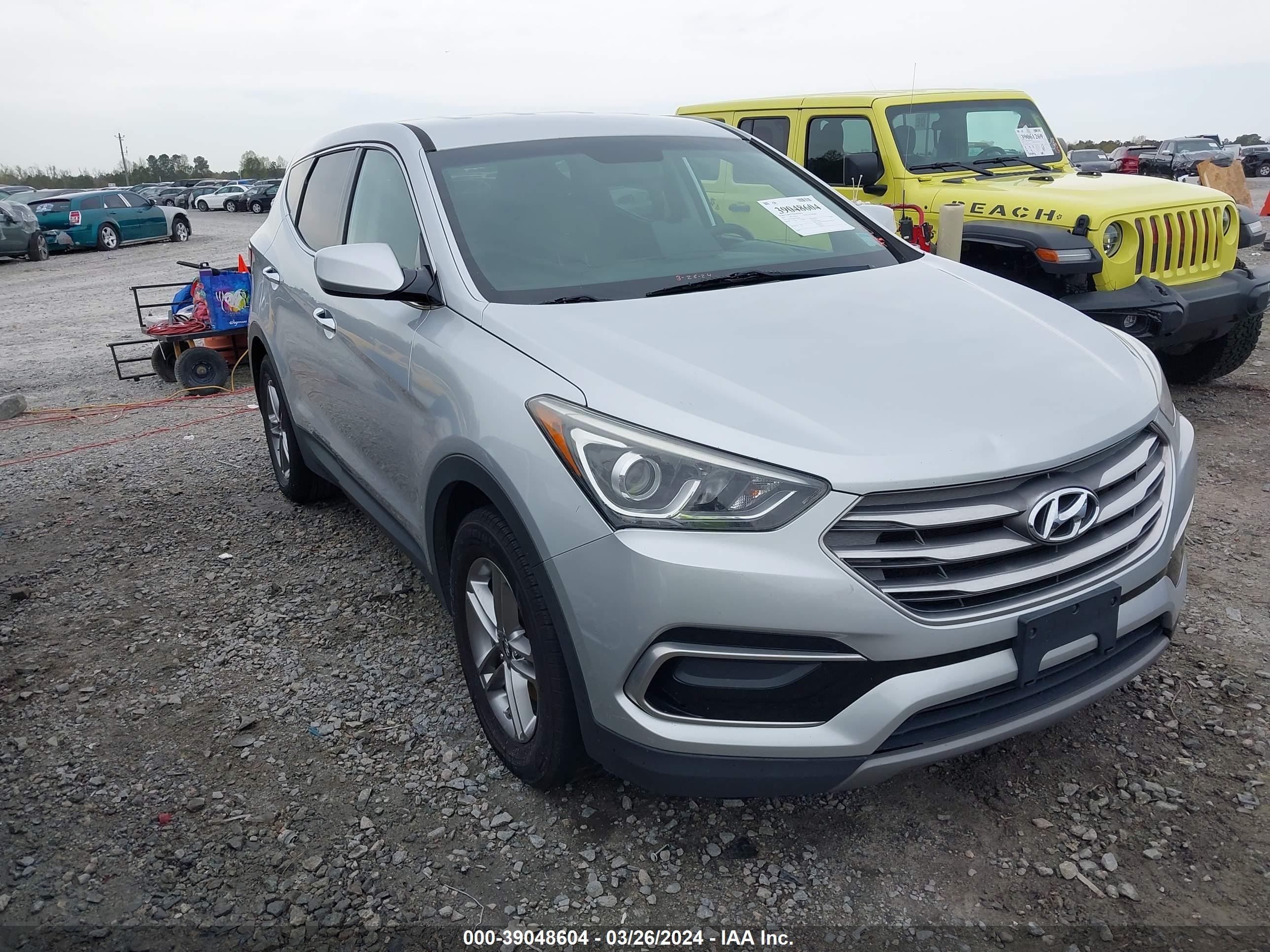 hyundai santa fe 2017 5xyzt3lb8hg435108