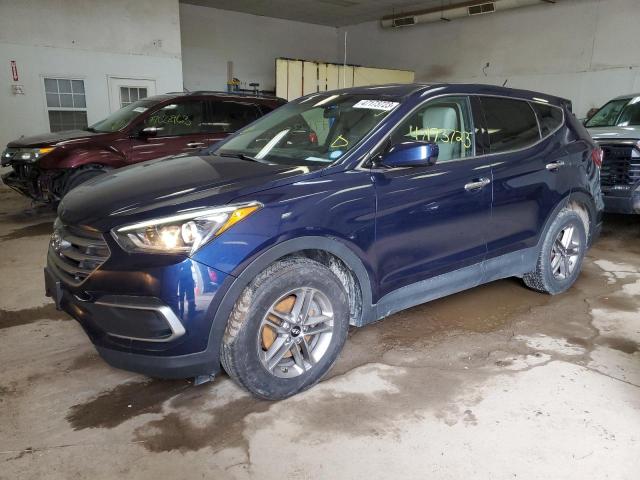 hyundai santa fe s 2018 5xyzt3lb8jg535599