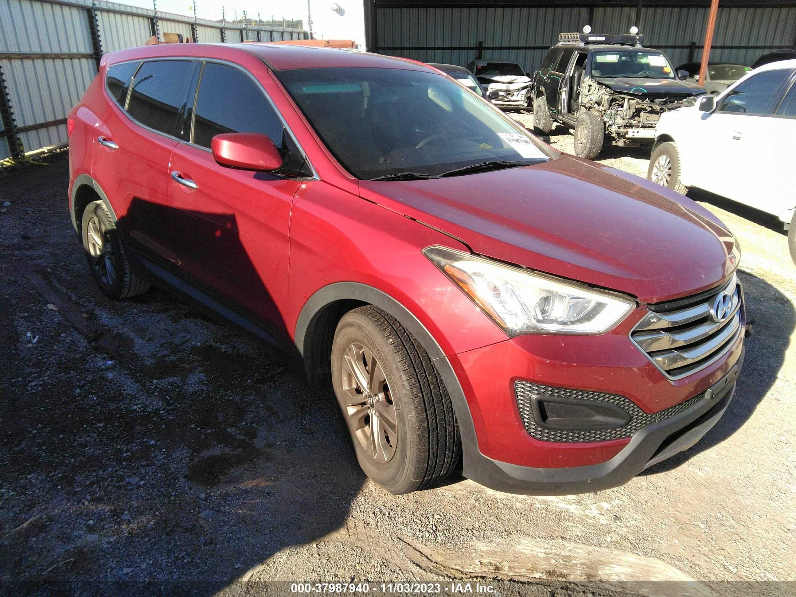 hyundai santa fe 2015 5xyzt3lb9fg234265