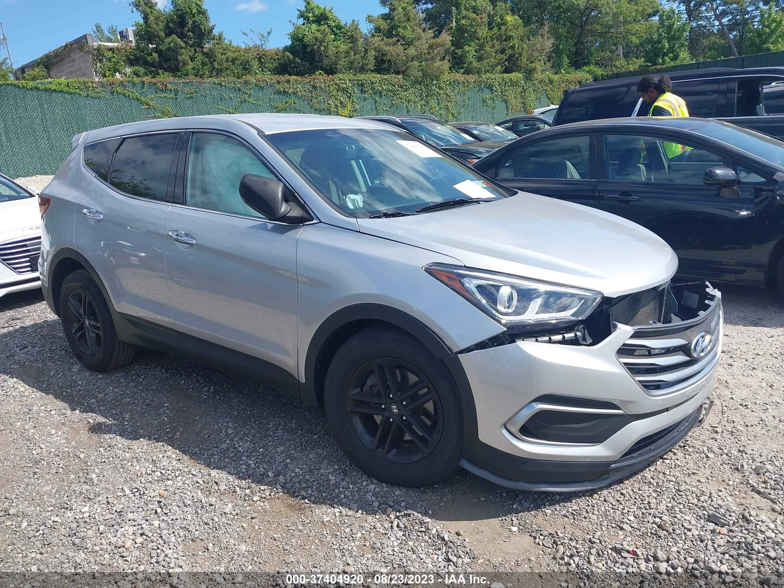 hyundai santa fe 2018 5xyzt3lb9jg538849