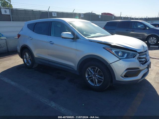 hyundai santa fe 2017 5xyzt3lbxhg449012