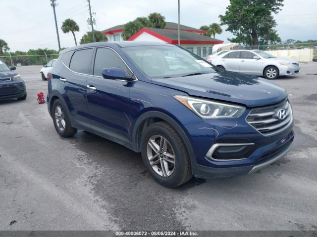 hyundai santa fe 2017 5xyzt3lbxhg482950