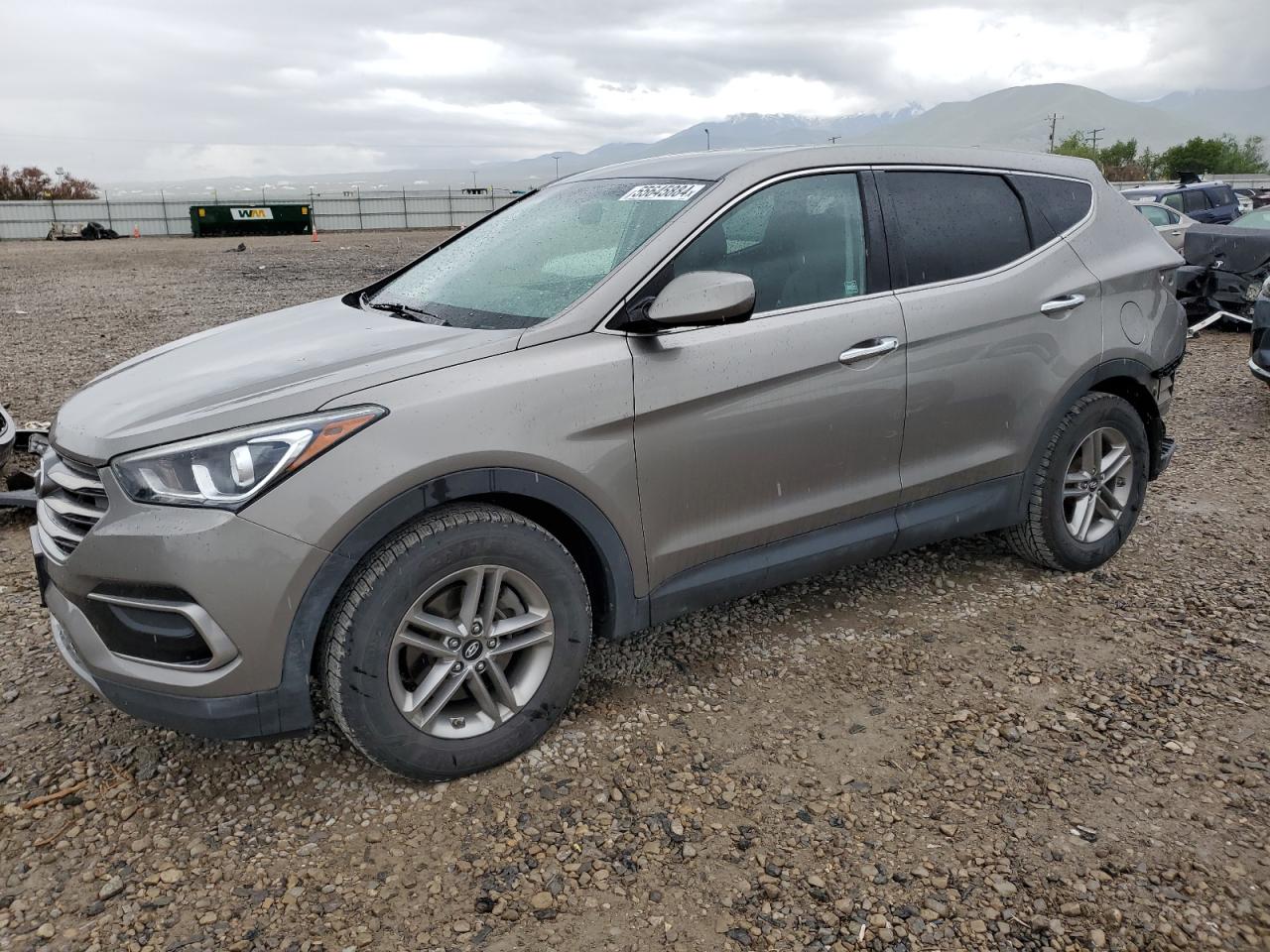 hyundai santa fe 2017 5xyztdlb0hg430085