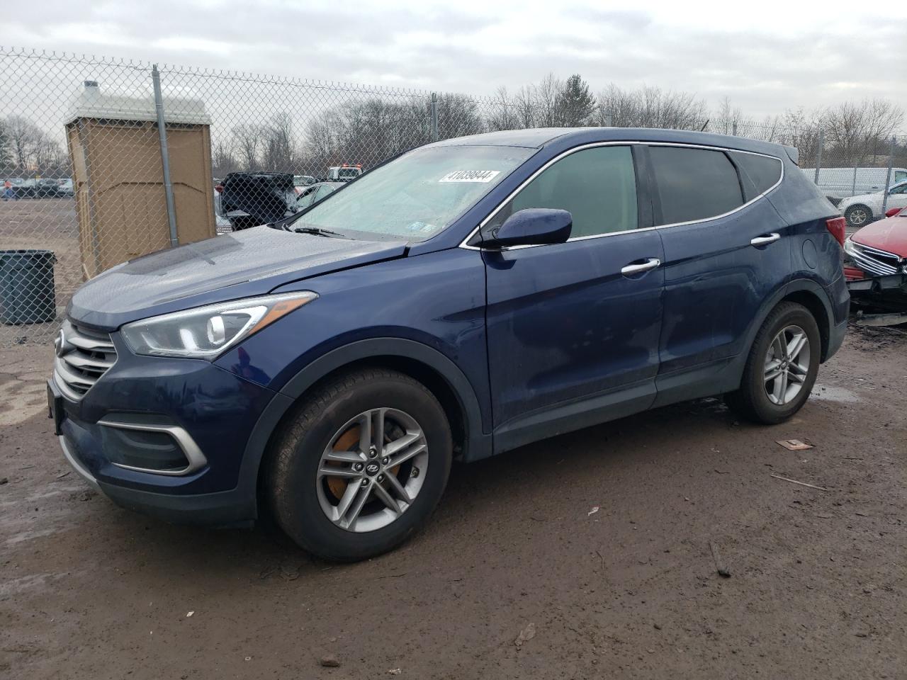 hyundai santa fe 2018 5xyztdlb0jg533786