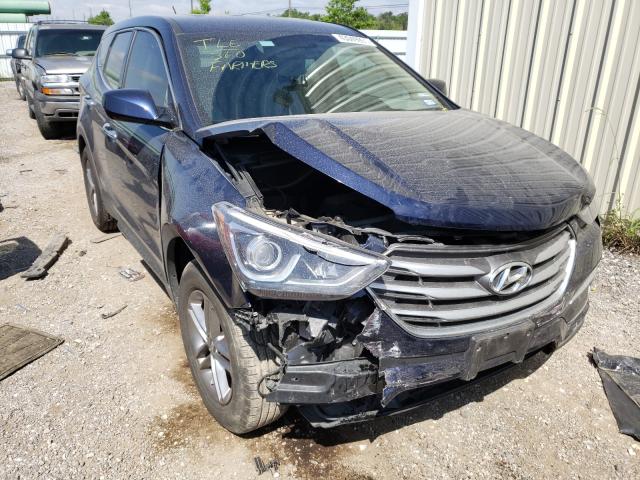 hyundai santa fe 2018 5xyztdlb0jg569414