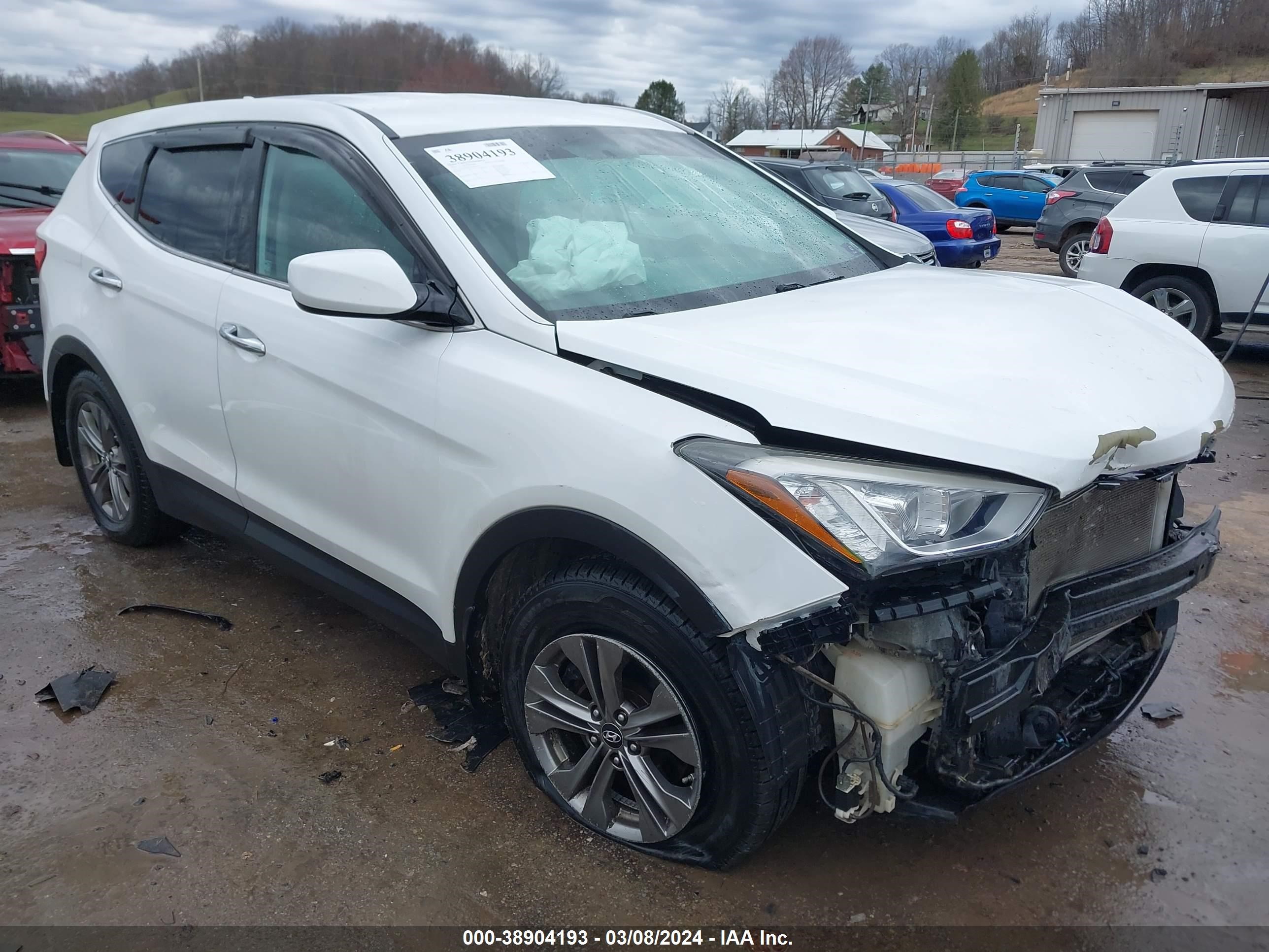 hyundai santa fe 2013 5xyztdlb3dg058378