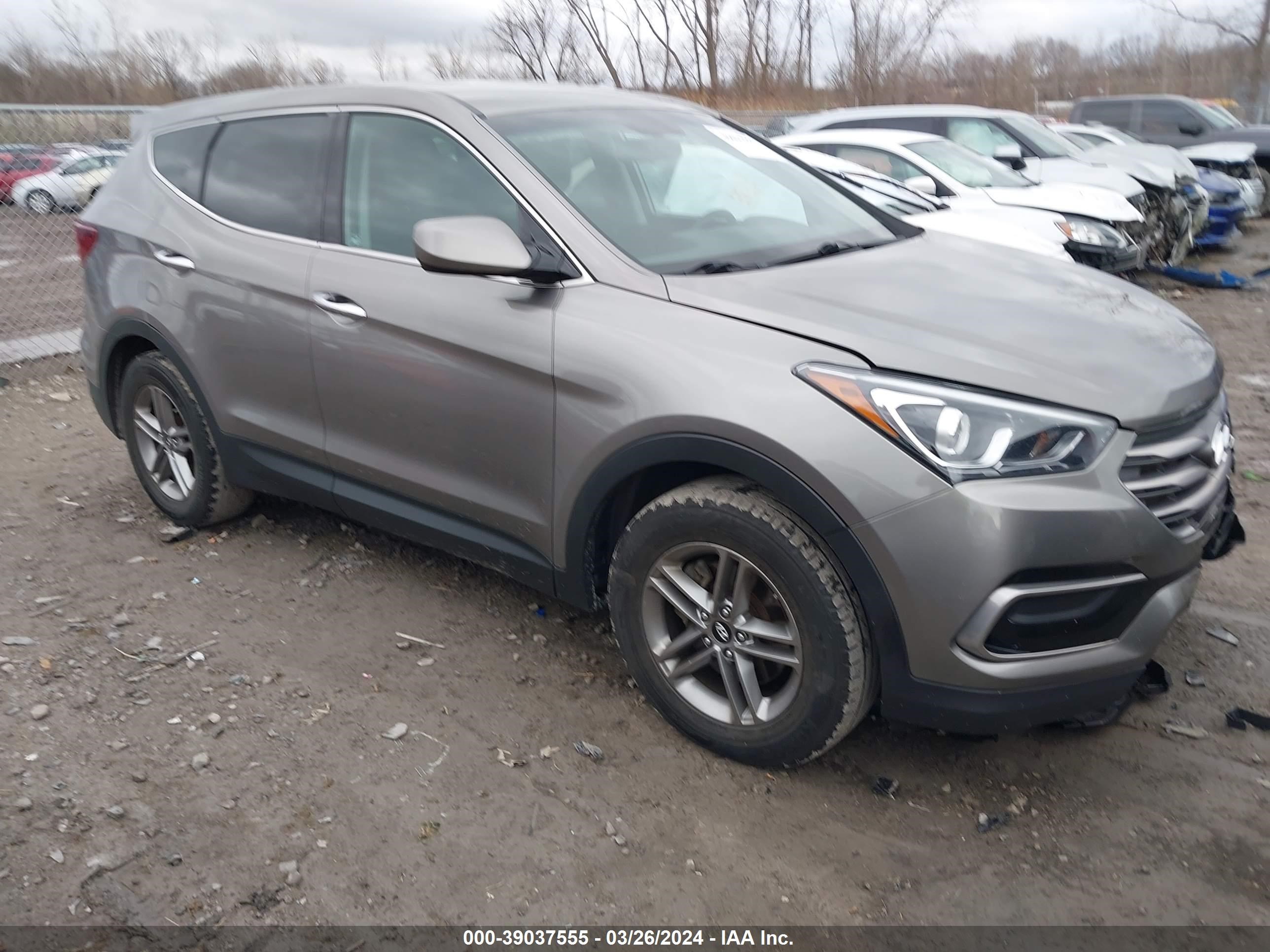 hyundai santa fe 2017 5xyztdlb4hg406159