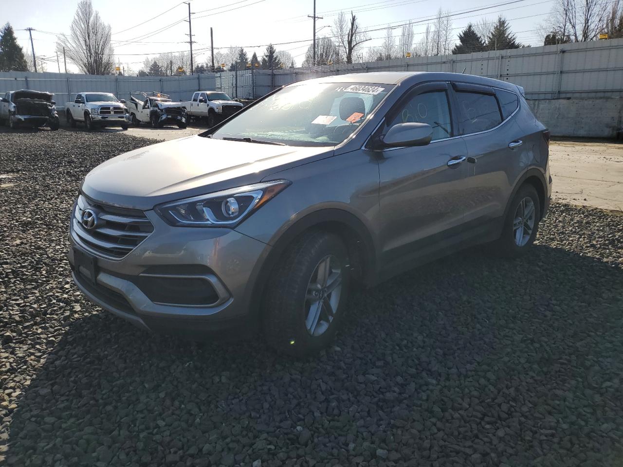 hyundai santa fe 2018 5xyztdlb6jg515471