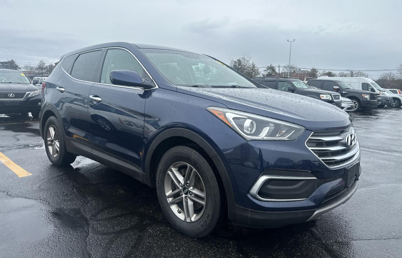 hyundai santa fe 2018 5xyztdlb6jg535820