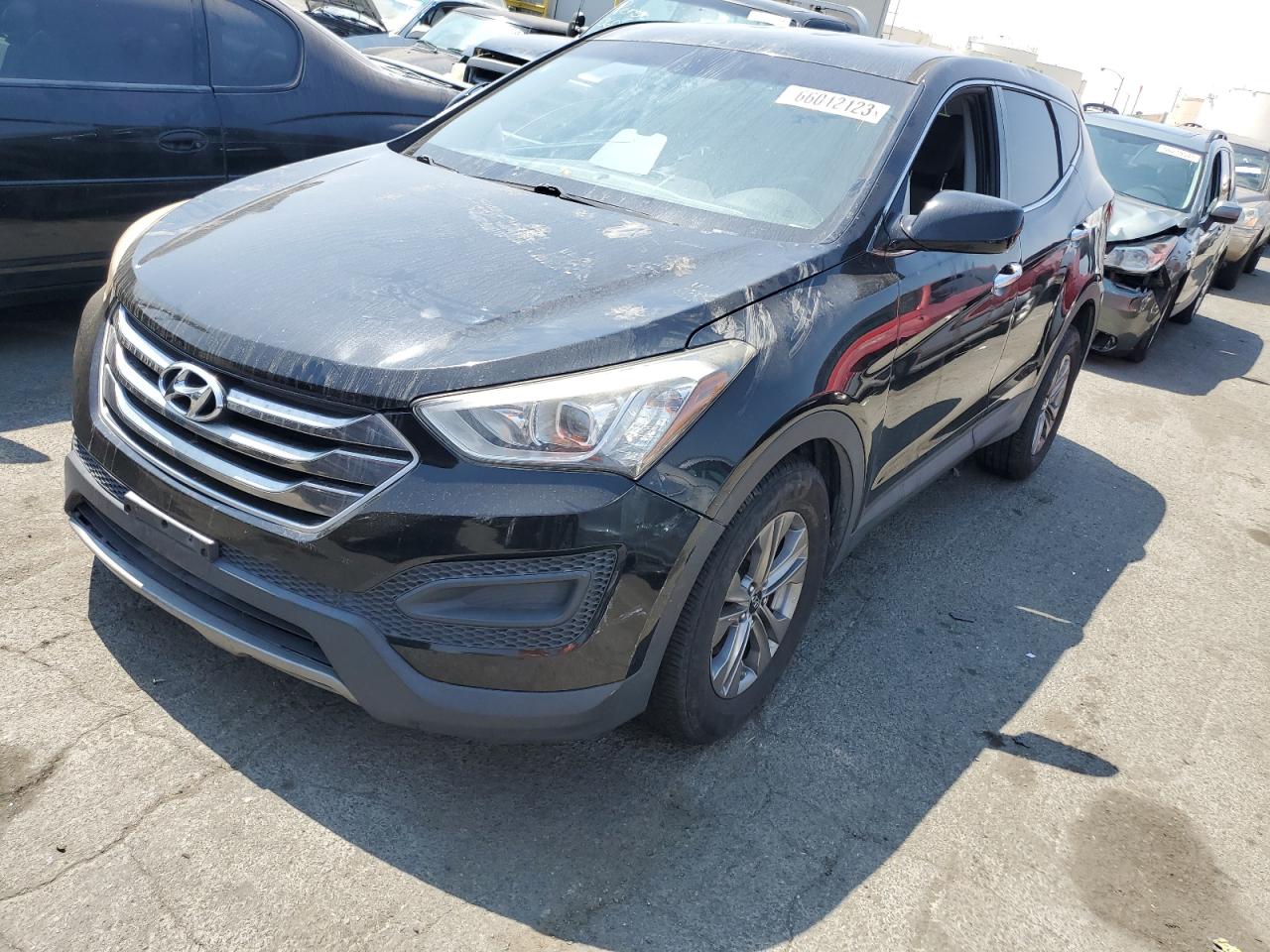 hyundai santa fe 2016 5xyztdlb7gg323551