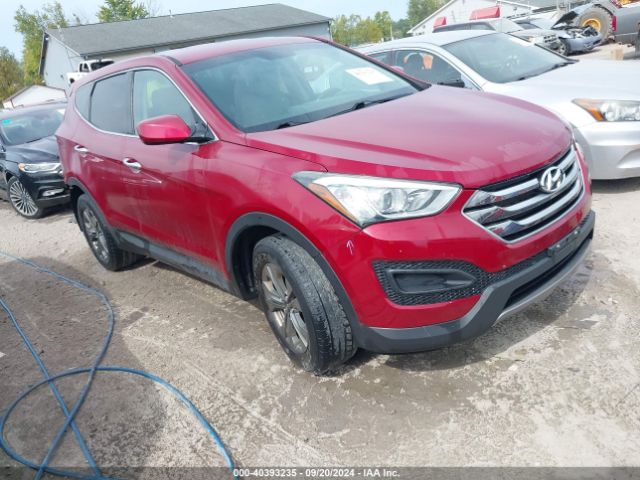 hyundai santa fe 2016 5xyztdlbxgg345799