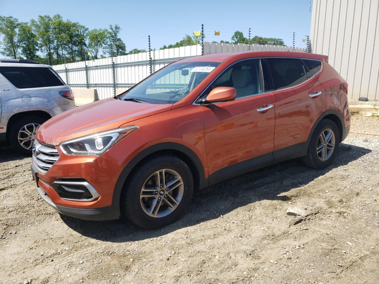 hyundai santa fe 2017 5xyztdlbxhg438999