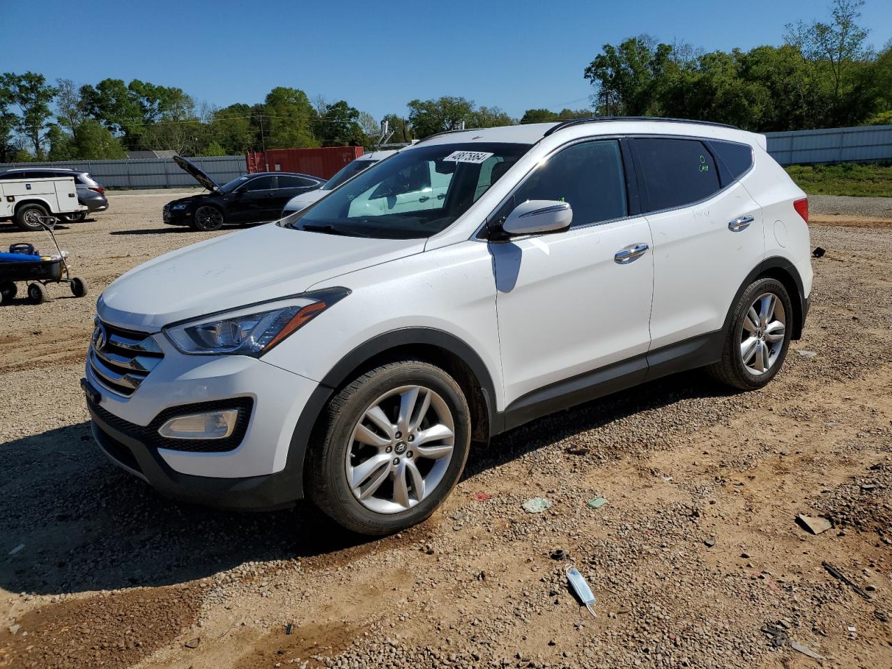 hyundai santa fe 2014 5xyzu3la2eg231887