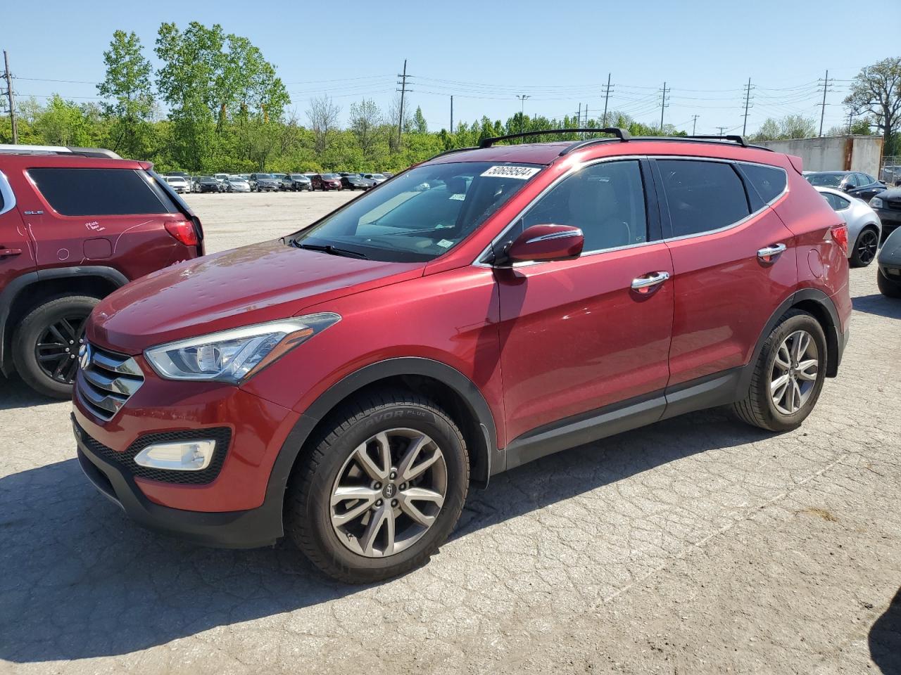 hyundai santa fe 2015 5xyzu3la9fg276858