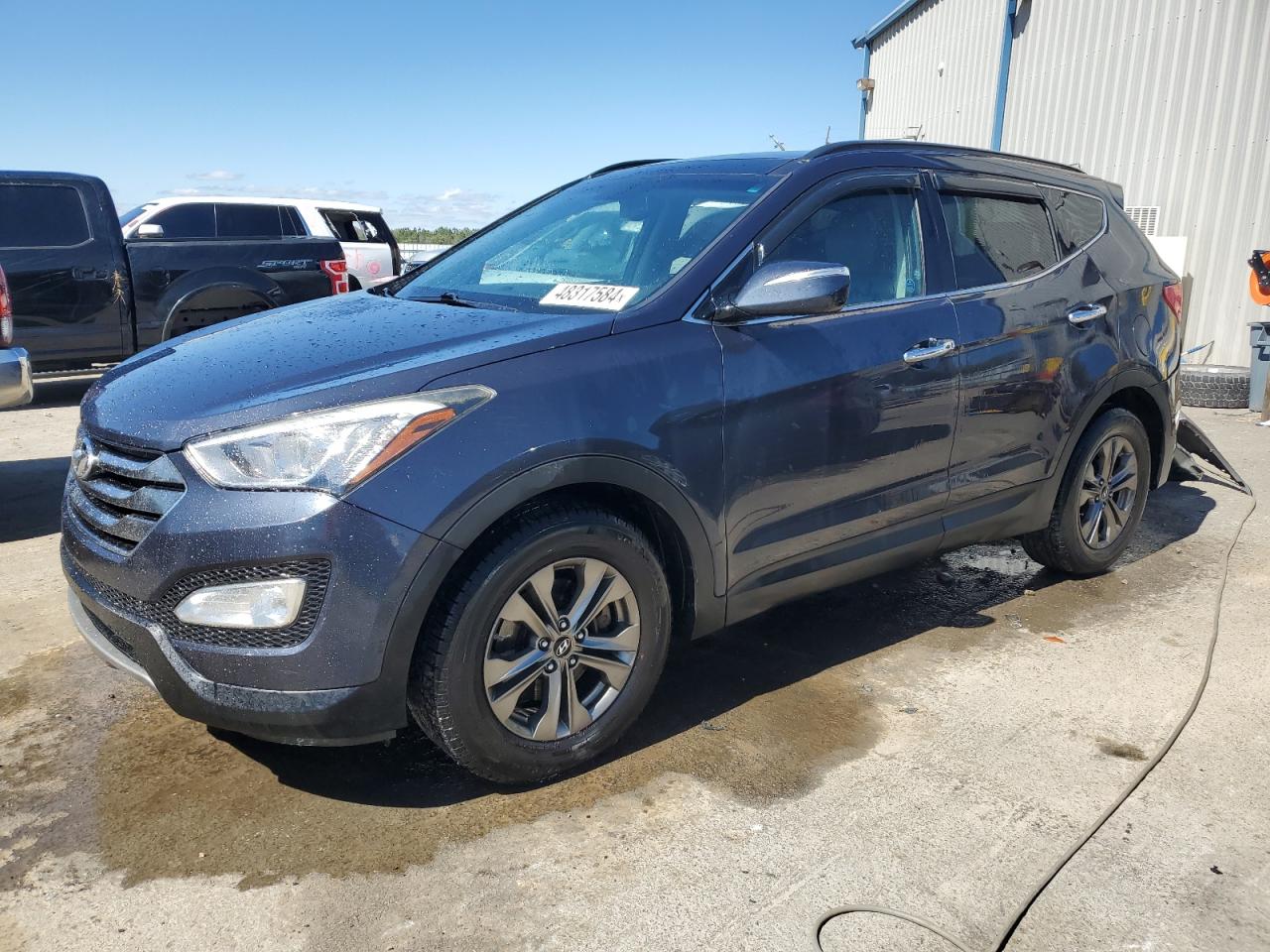 hyundai santa fe 2014 5xyzu3lb0eg176767