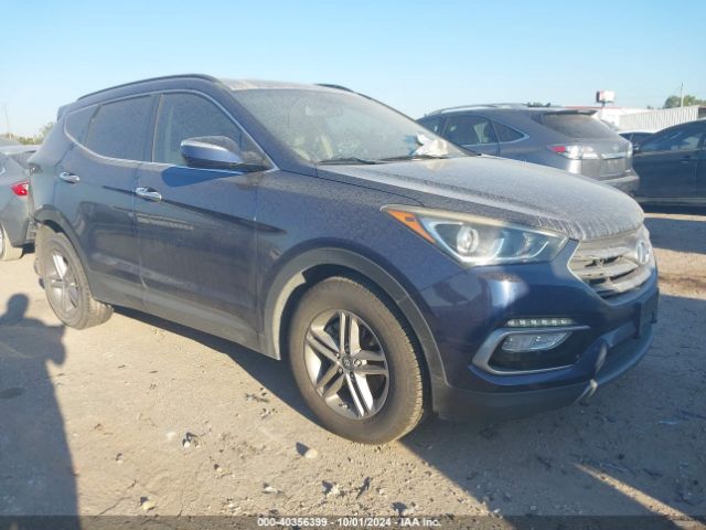 hyundai santa fe 2017 5xyzu3lb0hg455639