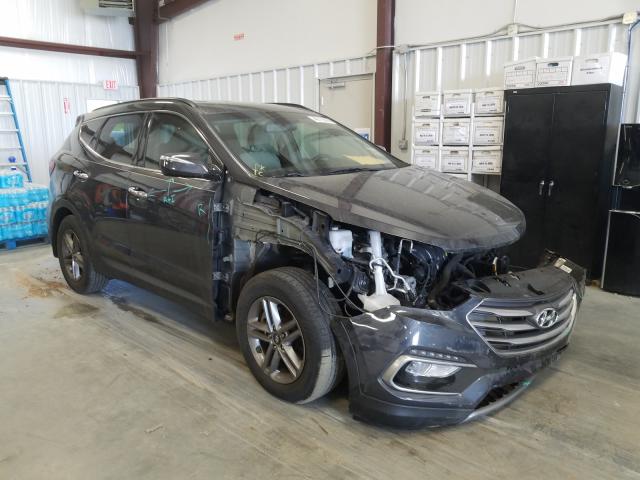 hyundai santa fe s 2018 5xyzu3lb0jg513982