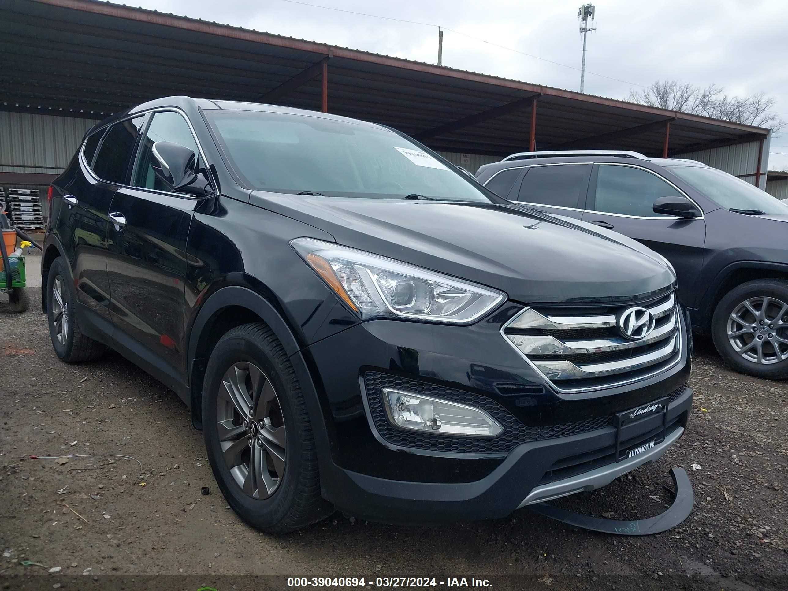 hyundai santa fe 2013 5xyzu3lb1dg063487