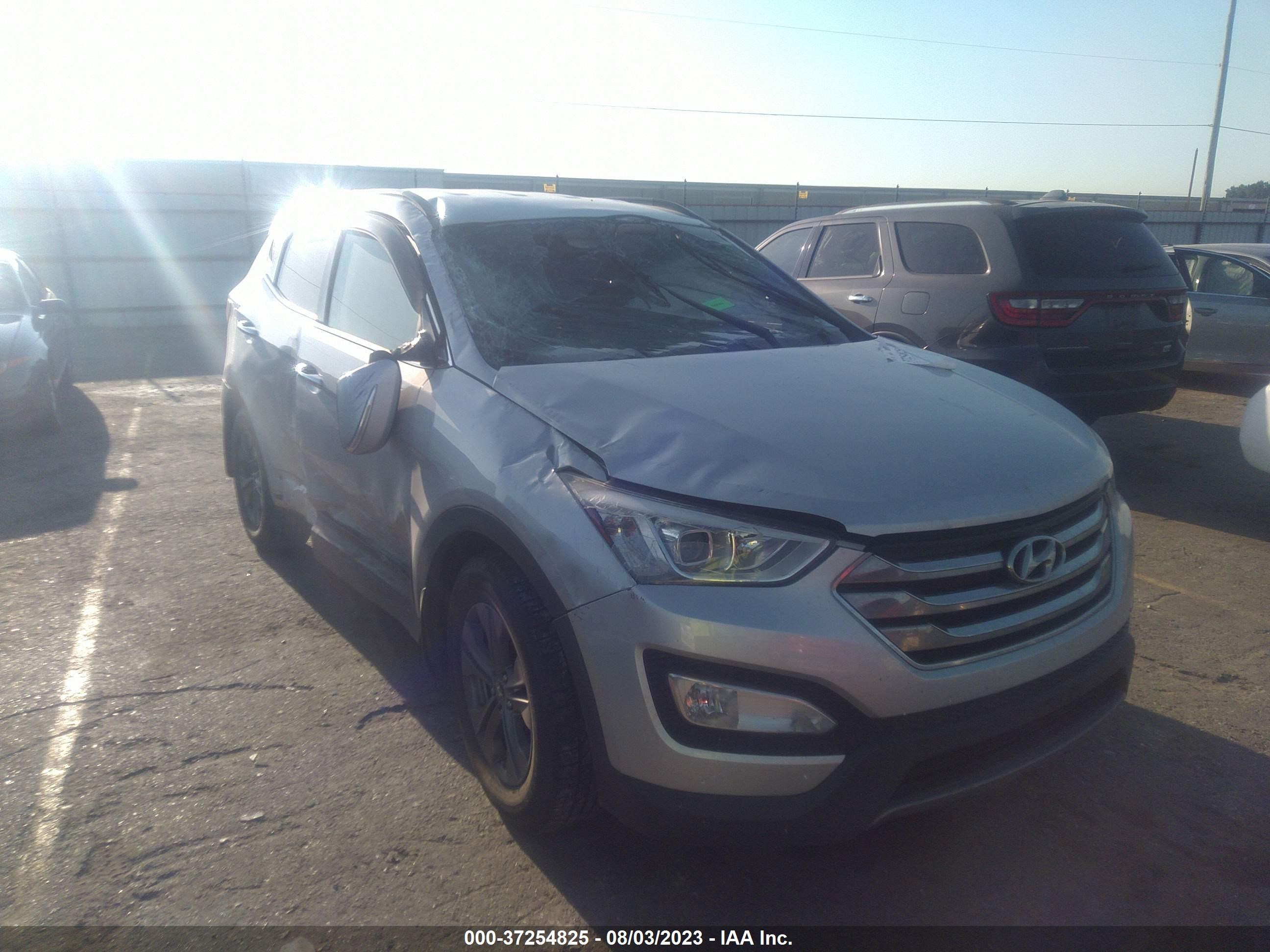 hyundai santa fe 2013 5xyzu3lb1dg121694