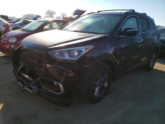 hyundai santa fe s 2017 5xyzu3lb1hg424447