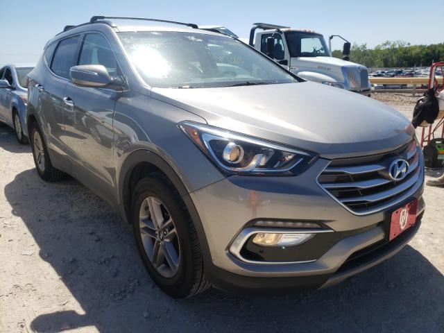 hyundai santa fe s 2018 5xyzu3lb1jg564245