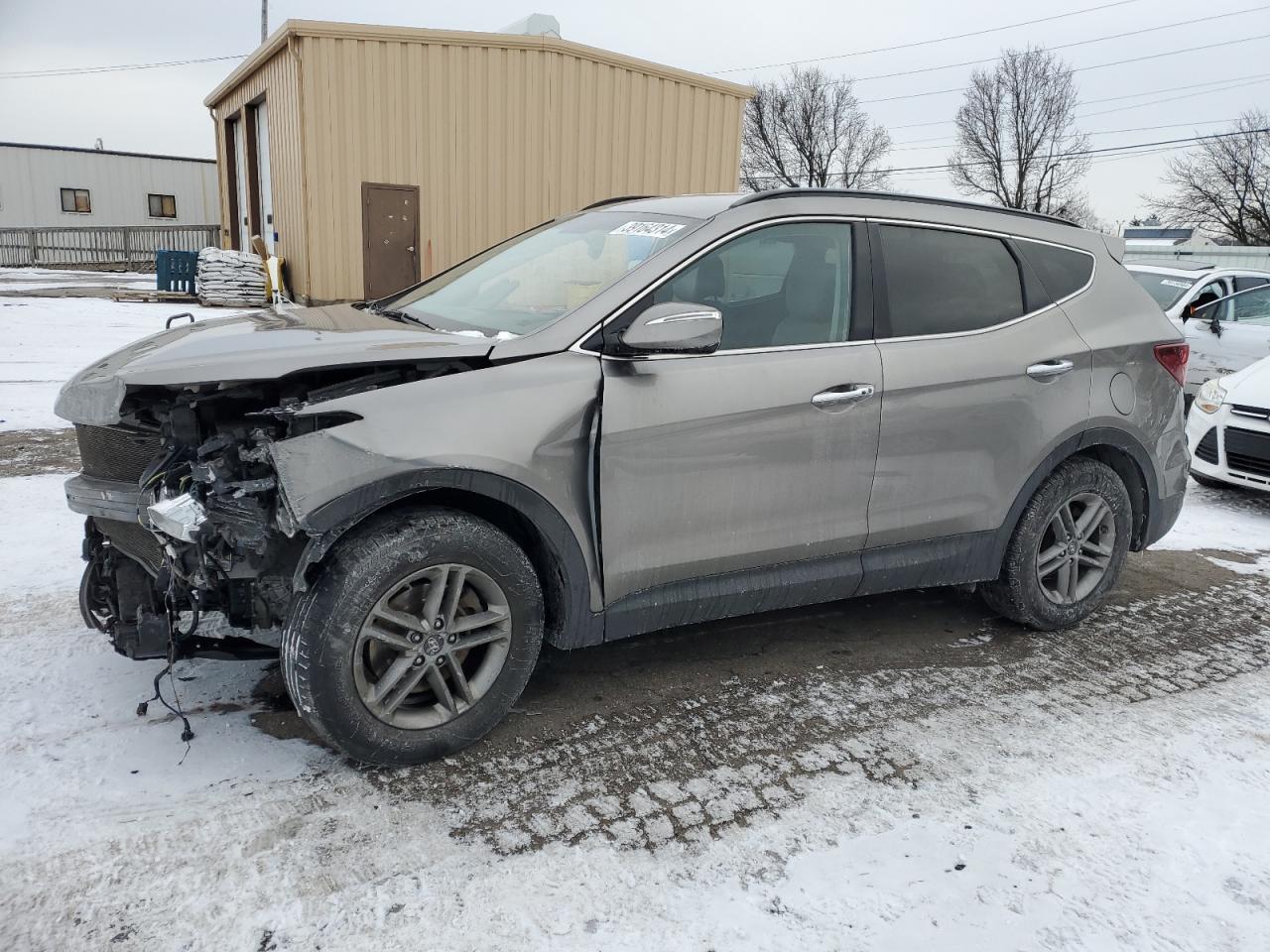 hyundai santa fe 2018 5xyzu3lb1jg567839