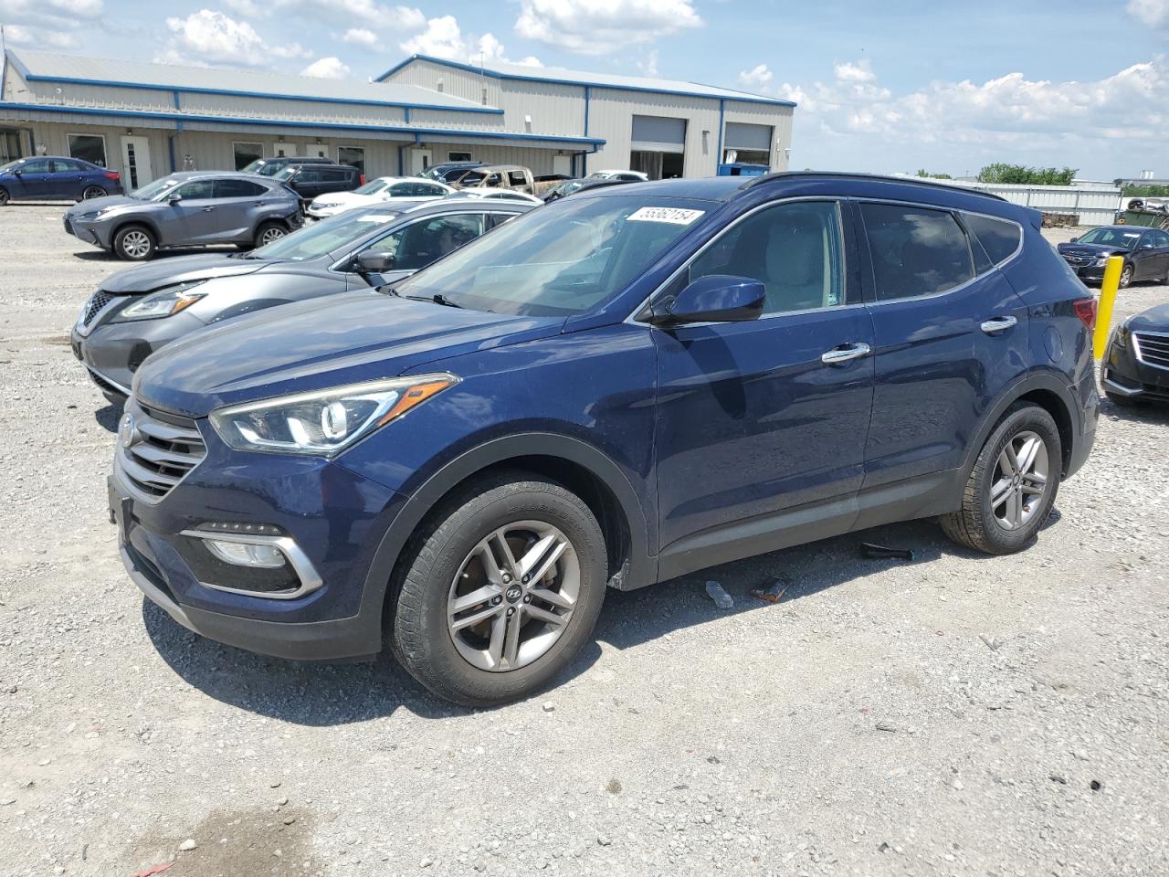 hyundai santa fe 2017 5xyzu3lb2hg462320