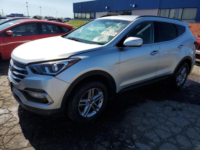 hyundai santa fe 2018 5xyzu3lb2jg506208