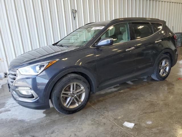 hyundai santa fe 2018 5xyzu3lb2jg528645