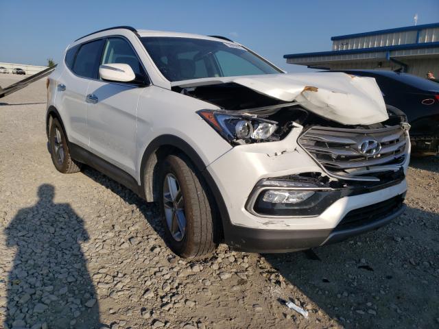 hyundai santa fe s 2018 5xyzu3lb2jg533182