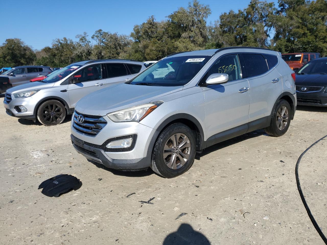 hyundai santa fe 2013 5xyzu3lb3dg039711