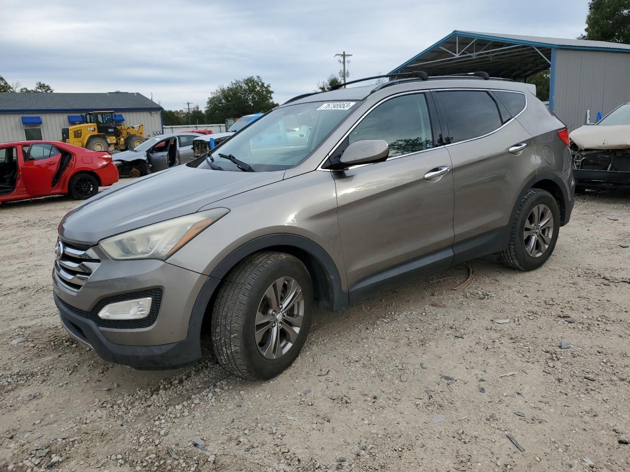 hyundai santa fe 2013 5xyzu3lb3dg091937