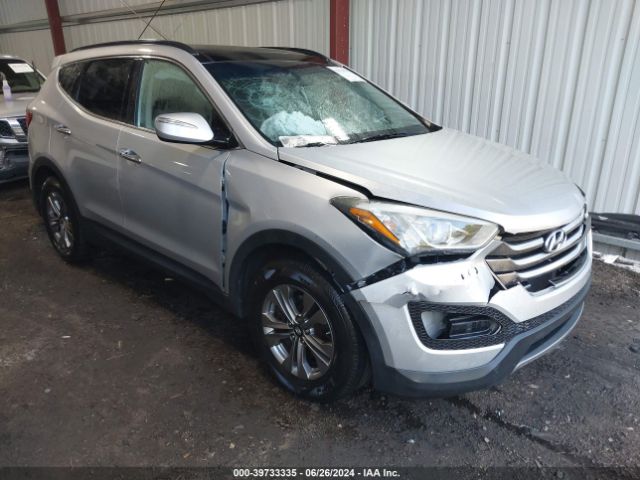 hyundai santa fe 2015 5xyzu3lb4fg264450