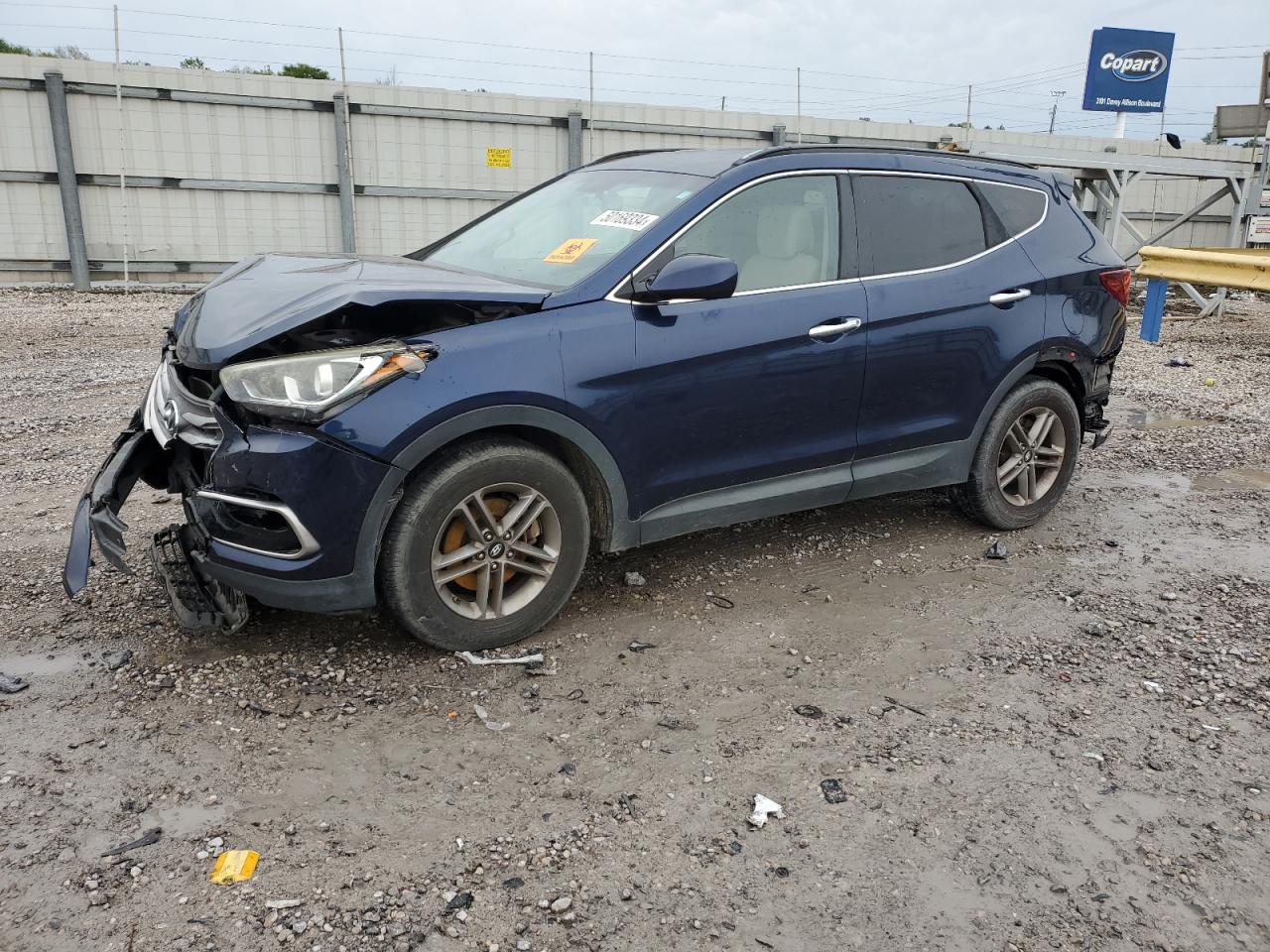 hyundai santa fe 2017 5xyzu3lb4hg402006