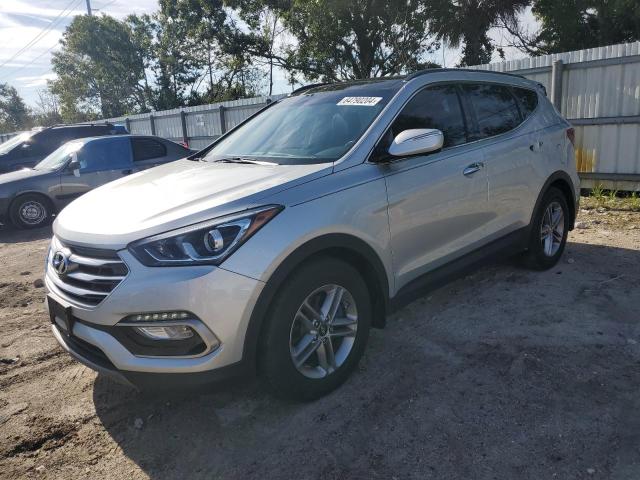 hyundai santa fe 2018 5xyzu3lb4jg517646