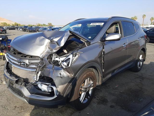 hyundai santa fe s 2018 5xyzu3lb4jg559749