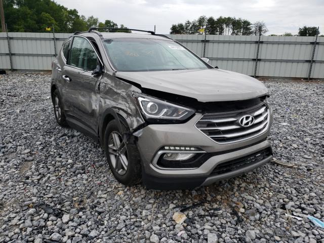 hyundai santa fe s 2018 5xyzu3lb4jg565163