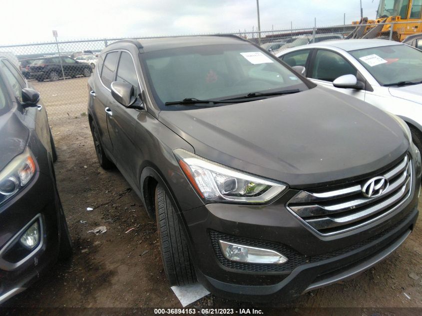 hyundai santa fe 2013 5xyzu3lb5dg101822