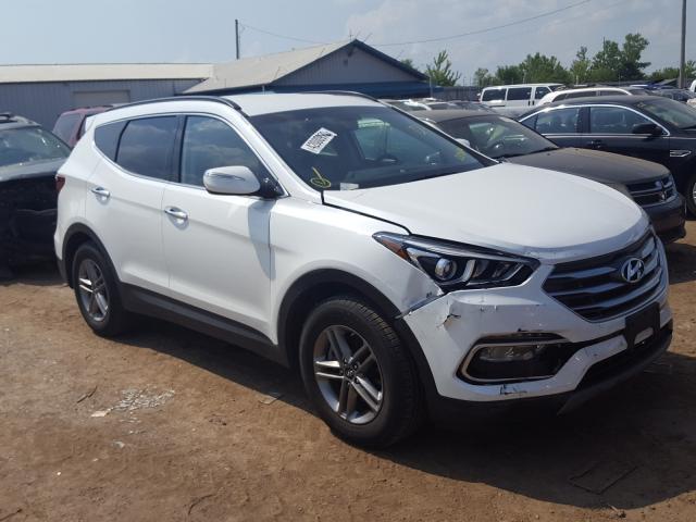 hyundai santa fe s 2018 5xyzu3lb5jg552874