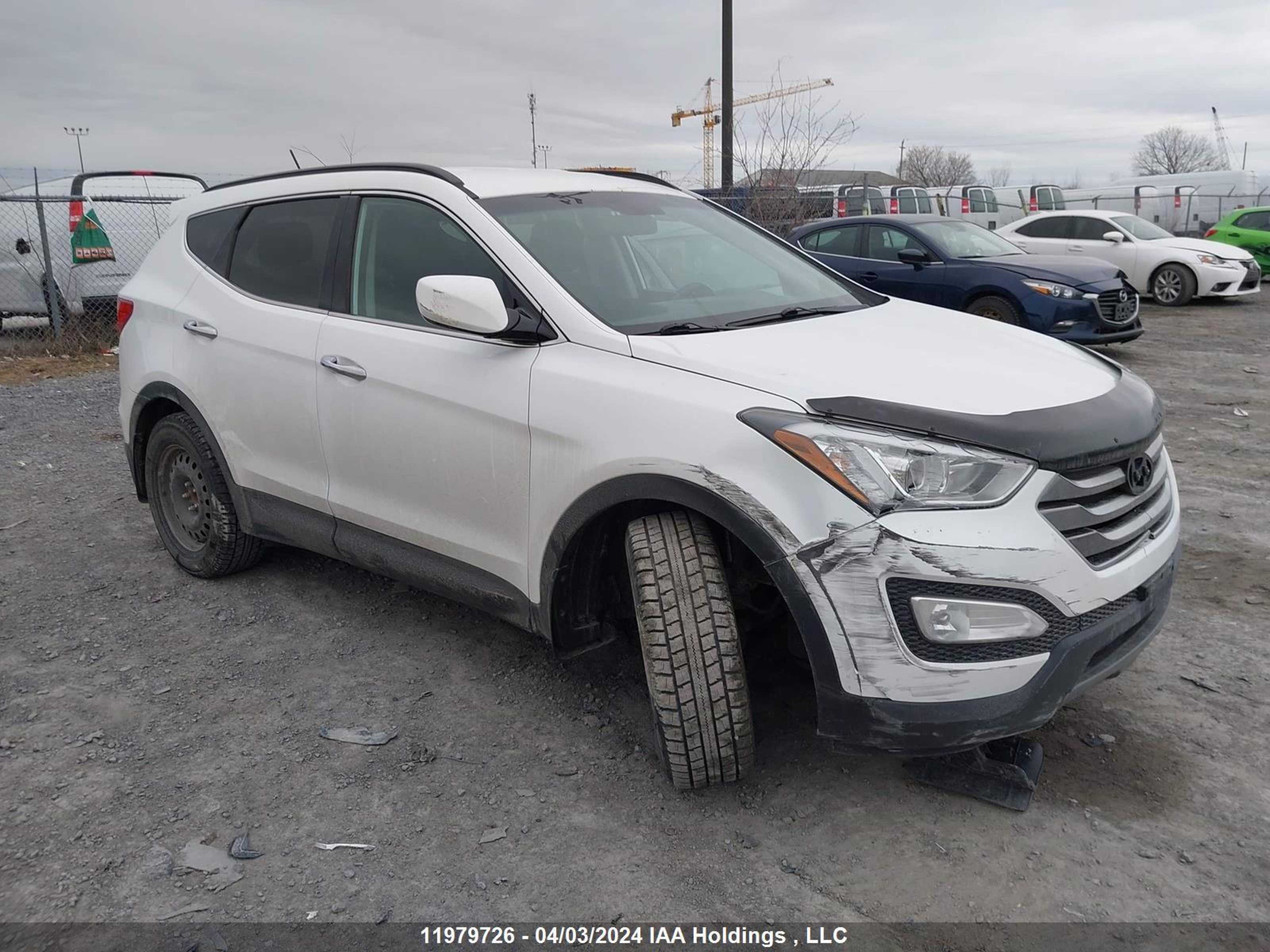 hyundai santa fe 2015 5xyzu3lb6fg233006