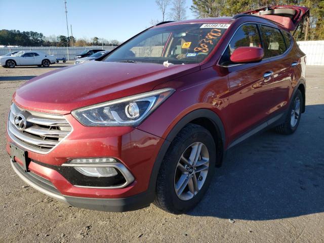 hyundai santa fe 2017 5xyzu3lb6hg421902