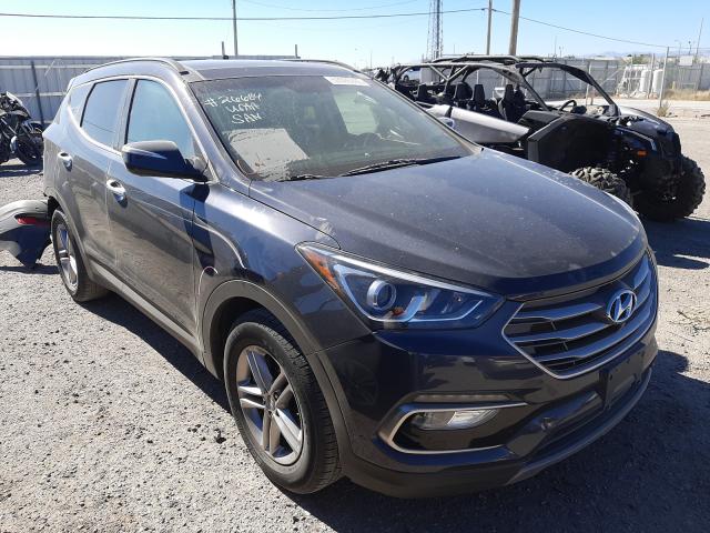 hyundai santa fe s 2018 5xyzu3lb6jg523092