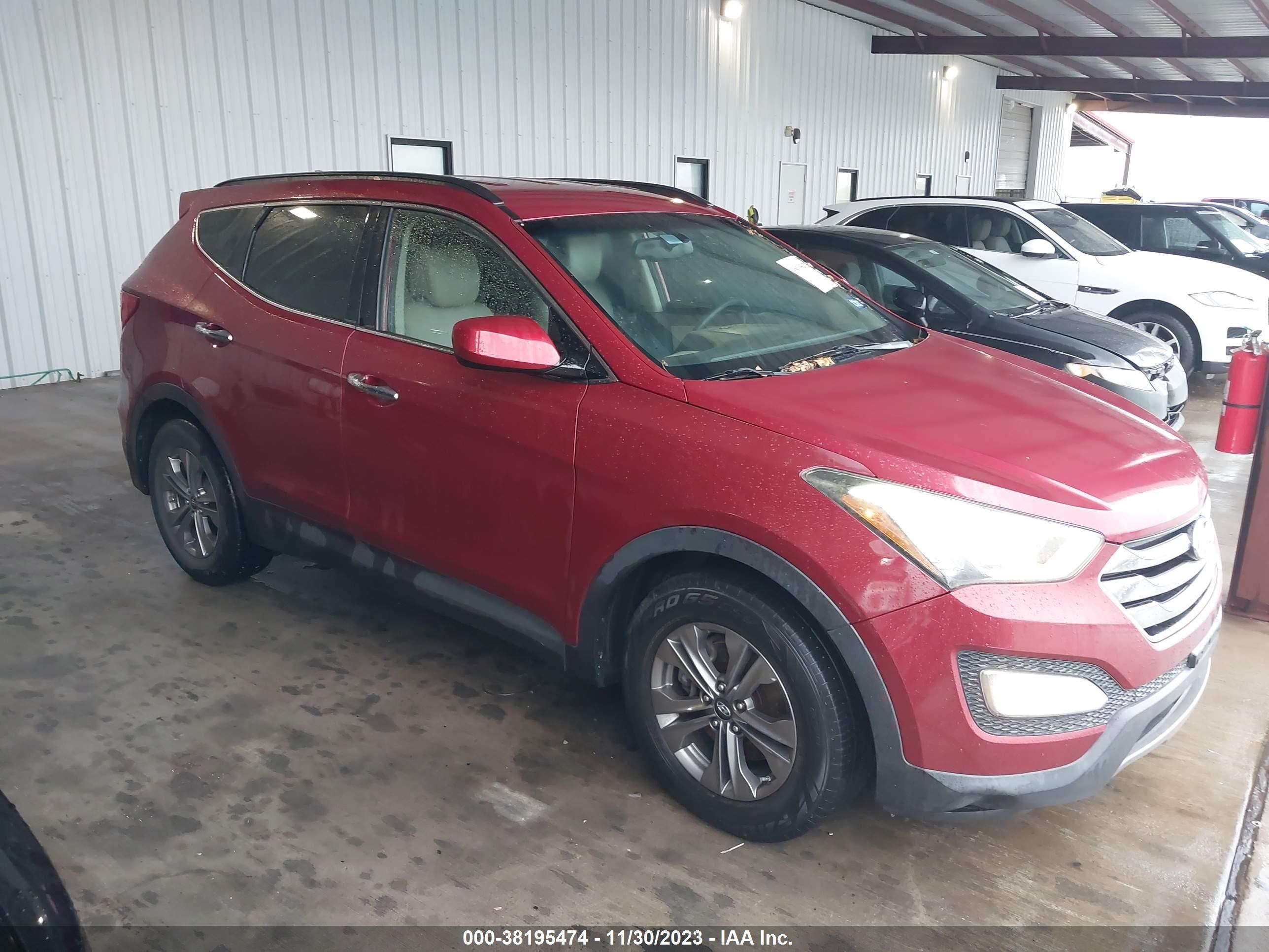 hyundai santa fe 2015 5xyzu3lb7fg278990