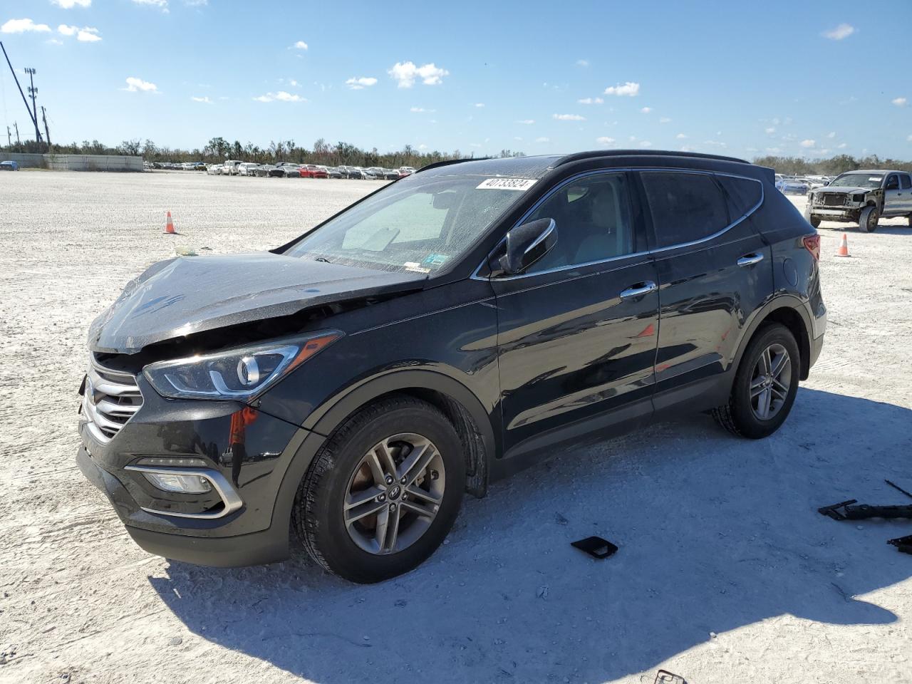 hyundai santa fe 2017 5xyzu3lb7hg410875