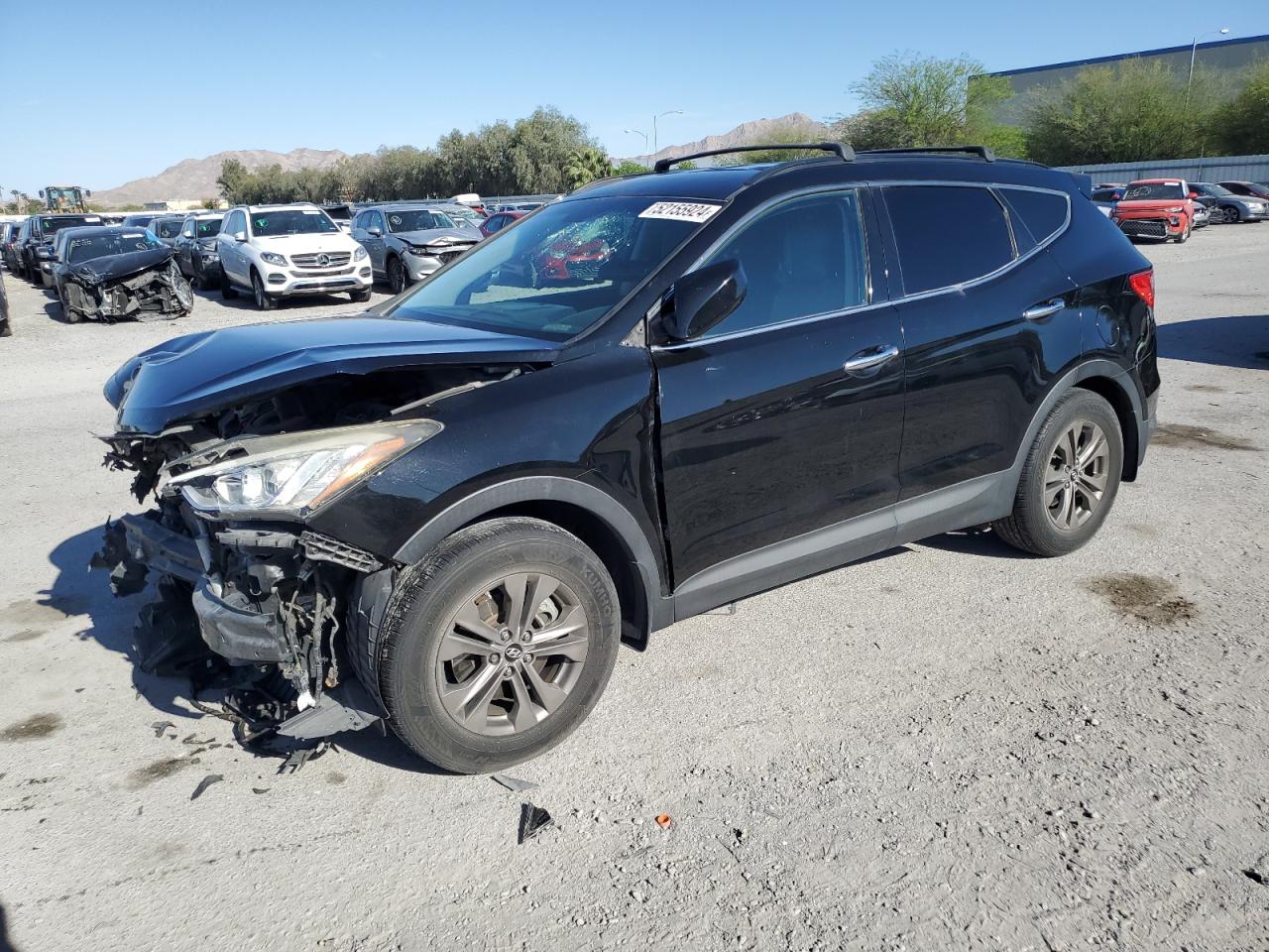 hyundai santa fe 2013 5xyzu3lb8dg118260