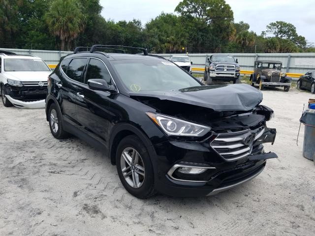 hyundai santa fe s 2018 5xyzu3lb8jg518475