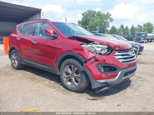 hyundai santa fe 2015 5xyzu3lb9fg289893